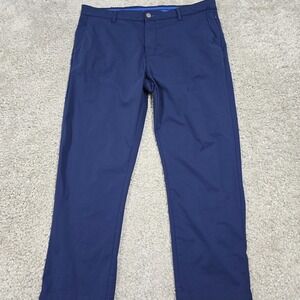 Twillory‎ Pants Men's 38x30 (Fits 38x27) Blue Tailored Fit Performance Golf READ